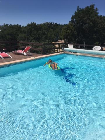 La Bastide Des Cades Bed and Breakfast Aiguines Buitenkant foto