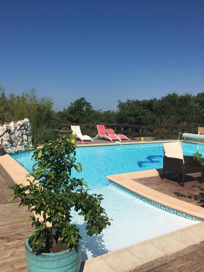 La Bastide Des Cades Bed and Breakfast Aiguines Buitenkant foto